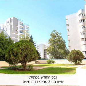 נכס החודש בכרמל: חיים הזז 3 סביוני דניה חיפה